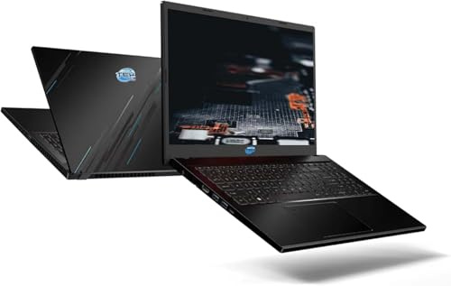 SIMPLETEK Gaming Notebook 15,6 Zoll 144Hz mit i7 13th Gen | 48GB RAM DDR5 480GB SSD PCIe Windows 11 Pro und RTX 2050 4GB Grafikkarte (Generalüberholt)