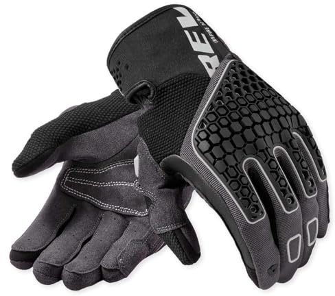 REV'IT! Revit Mangrove 2 Motorrad Handschuhe, schwarz/grau, XL