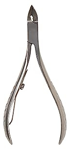 Revlon Full Jaw Cuticle Trimmer, Manicure Tool, Nail Care, High Precision Blade, Easy Grip, Stainless Steel, 1 Count