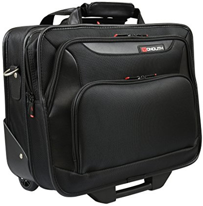 Monolith trolley case with laptop compartment