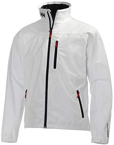 Helly Hansen Men's Crew Jacket, White, XL
