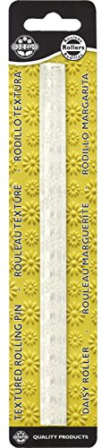 JEM Daisy Roller Textured Rolling Pin, Long