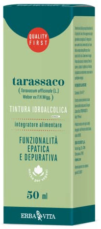 Erba Vita Tintura Idroalcolica Tarassaco Radice E Foglie - 50 ml
