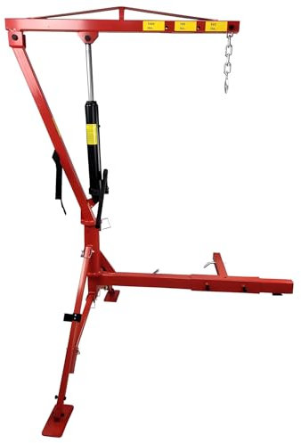 EQUIPEMENT EXPRESS SICOBA Grue Hydraulique de Levage Pick Up 0,5T avec Fixation Attelage