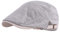 Gisdanchz Schiebermützen Für Herren Baskenmütze Herren Flatcap Sommer Flatcap Sommer Mützen Baskenmütze Mütze Gatsby Grau