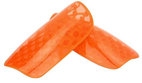 Beinschutz, Schienbeinschoner Fußball-Beinschutz für Wettkampftraining(Orange) Fußball Liefert