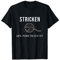 Stricken Weil Mord Falsch Ist Lustiger Spruch Häkeln Nähen T-Shirt