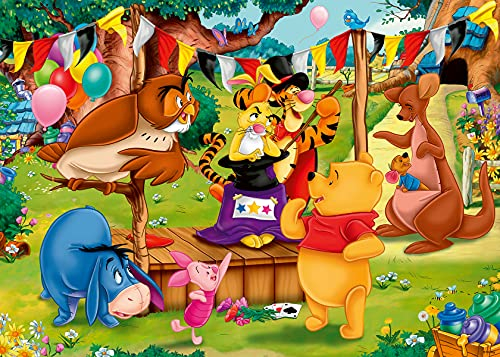 Ravensburger 03086 Winnie Puuh 60-teiliges riesiges Bodenpuzzle für Kinder ab 4 Jahren, Mehrfarbig, 69,9 x 49,7 x 0,2 cm