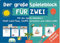Der große Spieleblock für Zwei: Mit den Spiele-Klassikern Stadt-Land-Fluss, Schiffe versenken und vielem mehr