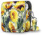 Fintie Tasche für Fujifilm Instax Mini 11 Sofortbildkamera - Premium Kunstleder Schutzhülle Reise Kameratasche Hülle Abdeckung mit abnehmbaren Riemen, Sonnenblume