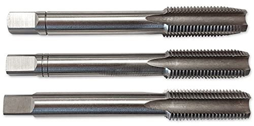 TARAUDS HSS 3 PASSES - JEU DE 3 TARAUDS de 12 X 150 FIN