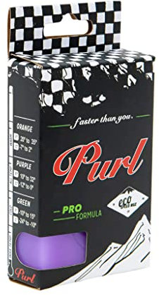 PURL Pro Ski- und Snowboardwachs, Wettkampfwachs, Rennwachs, 12 °C bis 12 °C, Violett