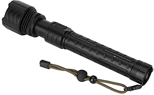 XHP90 Taschenlampe mit Teleskop-Zoom, elektrische Taschenlampe, USB-Ladegerät, Blitzlicht für Abenteuer, Camping, Outdoor, Notfall, Wandern, Alltag