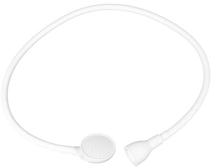 Pet Shower Sprayer Bath Head for Dog and Baby, White Abs
