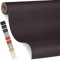 Leder kunstleder selbstklebend, 80 x 200cm leder reparatur set, Leder Reparatur Kit für Möbel, Sofa, Autositze, Taschen, Leder Reparatur und Renovierung(Dunkelbraun)