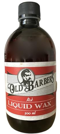 Old Barbers flüssiges Liquid Haarwachs - mittelstarker Halt - 500 ml - Made in Italien