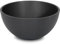 Spetebo Macetero de EcoStone redondo negro – Diámetro 35 cm – Macetero de material reciclado – Maceta redonda para jardín, terraza, balcón