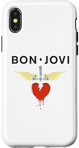 Offizieller Bon Jovi Herzdolch Hülle für iPhone X/XS