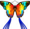 SGftre Cerf-volant papillon pour enfants et adultes, extrêmement facile à voler pour les débutants, corde à une ligne avec queue pour cerf-volant de plage pour les voyages en plein air, parc, jeu