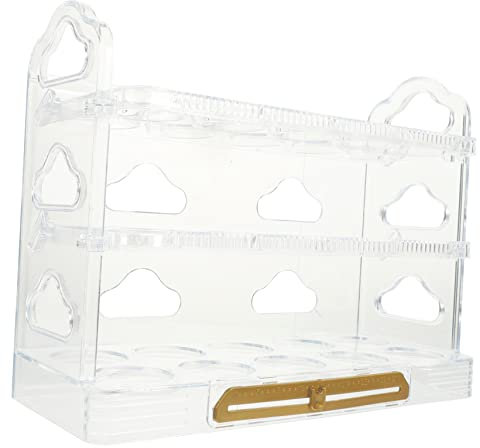 CAXUSD Egg Storage Box for Refrigerator Household Egg Organizer for Fridge Organization