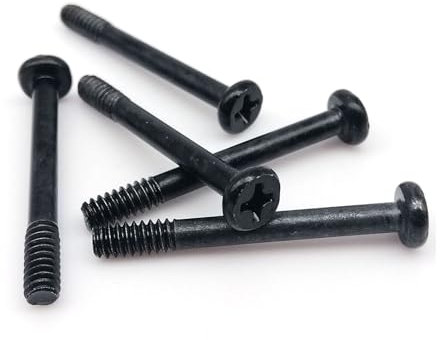 50pc 6#-32x30mm Long Flat Head Mount Screw Bolt For PC Case Video Card Cooler Radiator Water Cooling Fan DIY Computer K