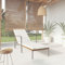 ShGaxin Sonnenliege mit Auflage Poly Rattan Braun, Gartenliege, Liegestuhl, Sonnenstuhl, Sonneninsel Outdoor, Liegen, Gartenmöbel, Bäderliege, Relaxliege - 317634
