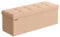 SONGMICS MAZIE Collection - Storage Ottoman Bench, 110 cm Folding Foot Rest Stool, End of Bed Bench, Easy Assembly, for Living Room, Bedroom, Entryway, Apricot Orange LSF077O02