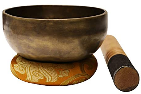 cuenco tibetano Large Set Himalayan 7 Metal Singing Bowl for Prayer Healing Sound Gift(12cm)