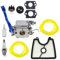 Laubbläser-Vergaser Für Husqvarna 125B 125BX 125BVX C1Q-W37 545 08 18-11 Vergaser Luftfilter Dichtung für Zündkerze Primer Birne Kit