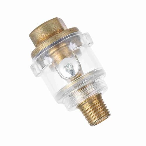 KIMISS Mini In Line Air Tool Oil Lubricator Oiler Compressor Pipe Automatic Lubrication + Inline Oiler + Air Tool Parts & Accessories