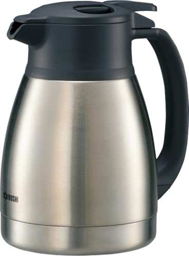 Zojirushi SH-HC10XA Caraffa Sottovuoto in Acciaio Inox, 1 Litro, S/S