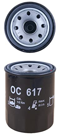 MAHLE OC 617 Ölfilter Anschraubfilter u.a. passend für HONDA CIVIC VI Fastback (MA/ MB)