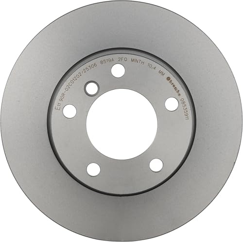 Brembo 08.5359.11 UV Coated solid Front Brake Rotor BMW OE# 34116757750