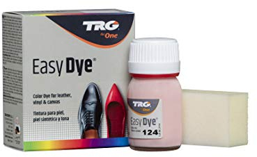 TRG The One Easy Dye, Leather Shoe Color Restore Paint, 124 Rose, 25 ml