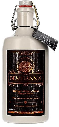 Bentianna Gentian Honey Herbs Unique Blend Likör (1 x 0.7 l)