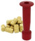 Browin 650003-Kit Vino: máquina Martillo + 10 enrollados de Corcho prensado Natural, Plástico Madera, Wood Red, Set