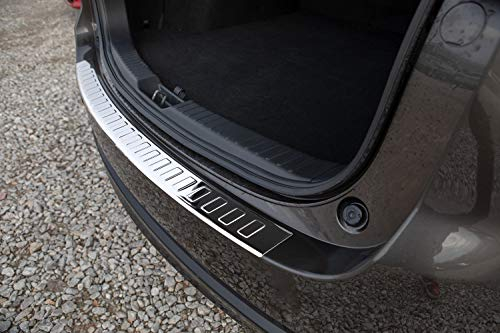 tuning-art L311 Edelstahl Ladekantenschutz passend für Mazda CX-5 2 2017-, Farbe:Chrom