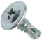 AERZETIX - C44674 - Juego de 100 Tornillos para chapa autoperforante Ø4.2x13mm con cabeza ancha abombada - con huella PH/cruciforme - en acero galvanizado - fijación chapa canalones - color plata