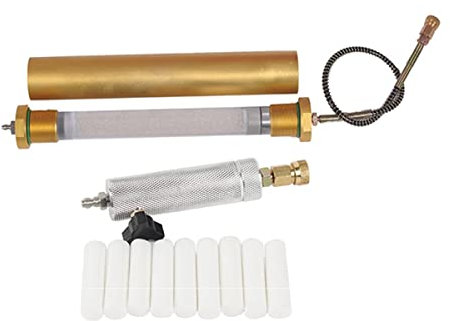 ZTBH Power Water Pumps Diving cylinders water and oil filter, with drain valve separator compressor filter Water Pumps & Accessories (Color : Phil Meeks)