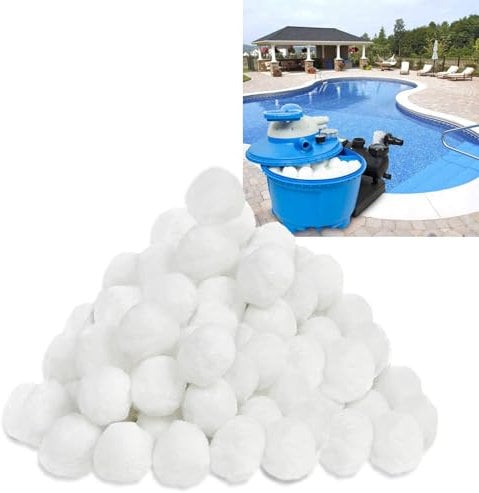 YUENFONG Filterbälle Pool für sandfilteranlagen, Filter Balls für sandfilterpumpe Schwimmbad Aquarium, 1400g