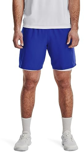 Under Armour Herren Gewebte Grafik-Shorts, Team Royal/Weiß, XXL