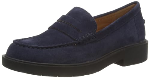 Geox D SPHERICA EC1 A Moccasin, Navy, 38 EU