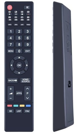 GOUYESHO Neue GCBLTV61-AI Ersatzfernbedienung für Changhong TV Kompatibel mit GCBLTV61AI LED32D2200 LED32D2200DS LED40D1100ISX LED50D3000ISX UHD42C5600ISX2 UHD49E5600ISX2 UHD55D5000ISX UHD55E6600ISX2