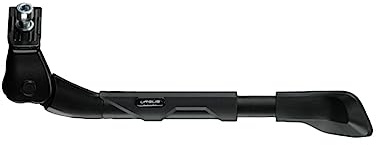 Ursus King Fahrradständer, seitlich, schwarz, 24 – 28 Zoll, Verstärkung verstellbar – Halterung 35 kg (Buch auf Karte)
