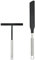 Lot de 2 Spatules en Acier Inoxydable pour Crêpes - Répartiteurs de Pâte, Convient pour la Préparation de Crêpes