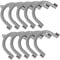 Veemoon Drain Hose Guide for Washing Machine Dishwasher Drain Hose Adapter Plastic U-Shape Clamp