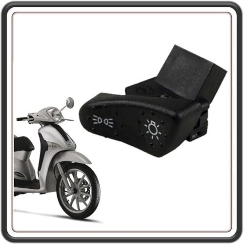 PULSANTE INTERRUTTORE COMMUTATORE COPERCHIO LUCI LUCE PER PIAGGIO LIBERTY 50 - LIBERTY 125 FINO AL 2005 - PIAGGIO SFERA - VESPA ET2 ET4 FINO AL 2005 ORIGINALE.