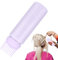 Lunaobrik Botella aplicadora de tinte para el cabello, dispensador de punta de peine, botella exprimible de fácil llenado, herramienta de mezcla de colores de salón, aplicador de tinte de peluquería