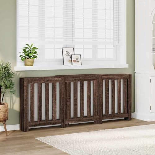 Générique Cache-radiateur chêne Marron 205x21,5x83,5 cm Bois d'ingénierie,Maison & Jardin,Accessoires pour appareils électroménagers,Accessoires pour radiateurs,Brun,24.1 KG,852768
