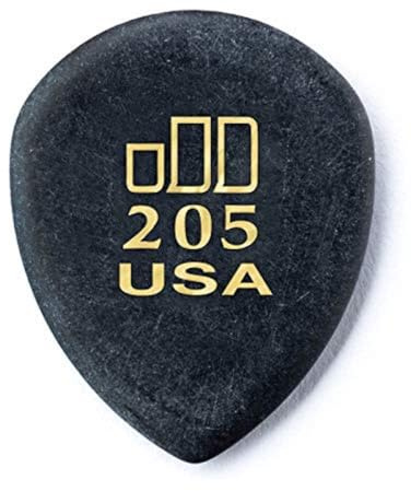 Dunlop 477R205 JD Jazztones™, Black, Pointed Tip, 36/Bag